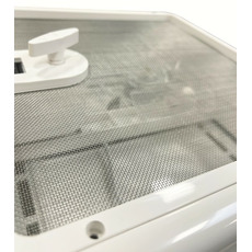 Miniature Lanterneau 28x28 avec ventilateur - BLANC - CONVERSION VAN N° 1