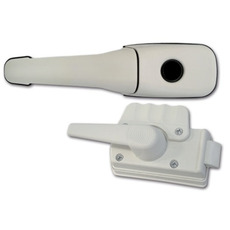 Miniature ATTENTION Produit Reconditionné SERRURE ROULOTTE BLANCHE - ZADI N° 1