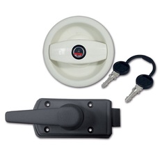 Miniature ATTENTION Produit Reconditionné SERRURE COMPLETE DROITE EUROPA BLANCHE - ZADI N° 2