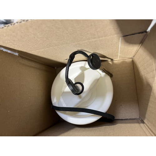 ATTENTION Produit Reconditionné SERRURE COMPLETE GAUCHE EUROPA BLANCHE - ZADI