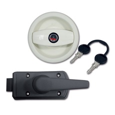 Miniature ATTENTION Produit Reconditionné SERRURE COMPLETE GAUCHE EUROPA BLANCHE - ZADI N° 1