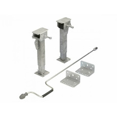 Miniature ATTENTION Produit Reconditionné Kit vérins manuels pour camping car de 29cm a 49cm - KESSEBÖHMER N° 0