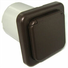 Miniature ATTENTION Produit Reconditionné Prise encastrable 220V marron N° 1