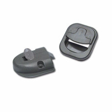 Miniature ATTENTION Produit Reconditionné POIGNEE DE PORTE GRISE POUR TOILETTES N° 1