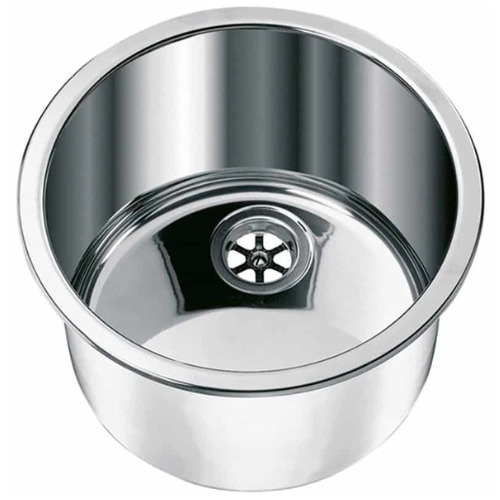 Evier rond inox LA1417 - 30CM x 33CM x H18CM - CAN