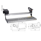 Miniature ATTENTION Produit Reconditionné MARCHEPIED ELECTRIQUE PROJECT 2000 BASCULANT 500mm 12 Volts N° 1
