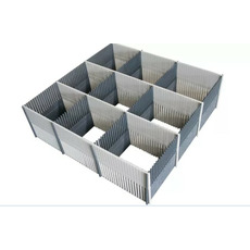 Miniature Organiseur de tiroir - Lot de 8 séparateurs - GRIS - PURE LIGHT MAXXI N° 2