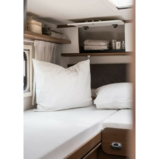 Miniature Drap-housse en jersey 2x70/90x180/210 cm + 30/50x120/145 cm (ensemble 3 pièces) - BLANC - WALRA N° 3