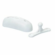 Miniature Arrêt de porte boule blanc N° 1 Miniature Arrêt de porte boule blanc N° 1