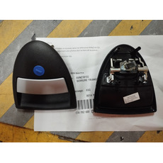 Miniature SERRURE EXTERIEURE TRIANGULAIRE NOIRE - FAP N° 2