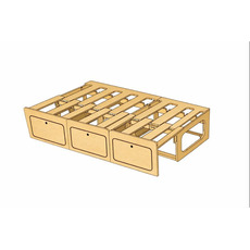Miniature Lit peigne -Trafic 3 / Fiat Talento / Nissan NV300 / Opel Vivaro (2015-2020) N° 2