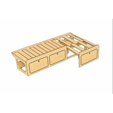 Miniature Lit peigne -Volkswagen T5 (2003-2015) / Volkswagen T6 (2015-AUJOURD'HUI) N° 3