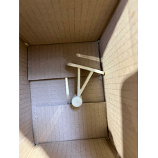 Miniature ATTENTION Produit Reconditionné BLOC PORTE + CALE MOBILHOME BLANC CASSE N° 0