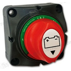 Miniature 2 x Sélecteur et coupe-batterie avec pommeau - 300 A N° 4