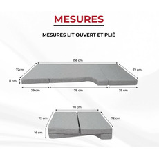 Miniature Lit avant pour Mercedes Sprinter (2006-2017) - K'FOAM N° 4