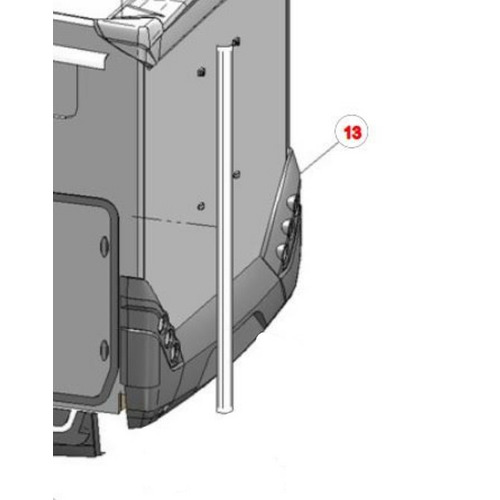 Support de feu arrière ELNAGHT T LOFT 580