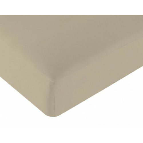 Ensemble Drap & Drap housse pour Prêt à dormir BILOBA 150 x 200 cm Lit central - Coloris BEIGE - IN CASA - INCASA