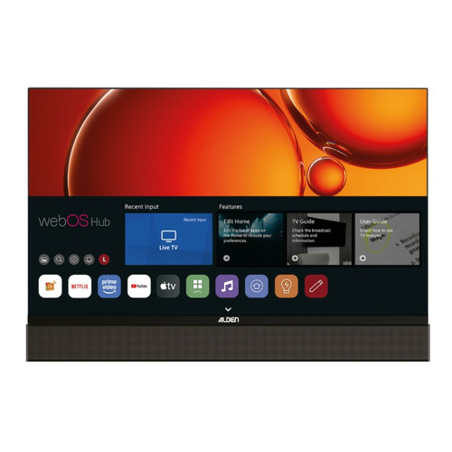 Téléviseur SMART Sound System WebOS TV FullHD ALDEN 27’’ - Barre de Son intégrée - ALDEN
