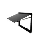 Miniature Baie projetable SQUARE en double vitrage acrylique – 500 X 350 - Store occultant + moustiquaire N° 1