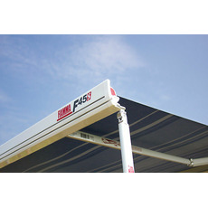 Miniature STORE F45S 2.6 METRES BOITIER TITANIUM TOILE DELUXE BLUE - FIAMMA N° 4