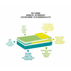 Miniature Ensemble Drap + Drap housse pour Prêt à dormir 120/130 x 190 cm - Coloris blanc - INCASA N° 1