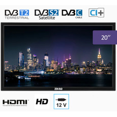 Miniature Téléviseur pour camping-car - ZEN-RAD Palco 20 - 12v / 220v N° 0