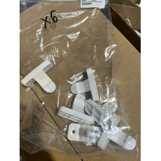 Miniature ATTENTION Produit imparfait | ARRET DE PORTE BLANC CHALLENGER CHAUSSON ET POUR MOBIL-HOMES N° 2