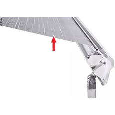 Miniature Toile de rechange pour Store Omnistor 5003  - Mystic Grey - 3m50 - - THULE N° 0