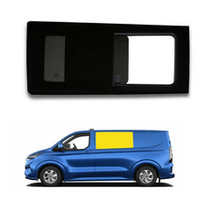 Miniature Baie coulissante 1208x566mm - AVANT GAUCHE - VERRE TEINTÉ - FORD TRANSIT CUSTOM (2013-2022) N° 0