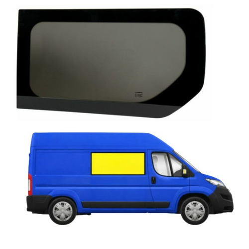 Baie fixe 1400x665mm - AVANT DROITE - VERRE TEINTÉ - DUCATO / JUMPER / BOXER / MOVANO  (L2/L3/L4) (DEPUIS 2007)
