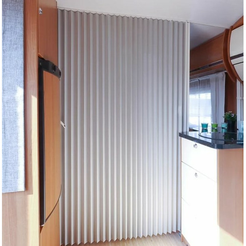 Remiform I  - CLOISON FLEXIBLE PLISSÉE - 1500 x 1900 MM - BLANC CRÈME - REMIS 