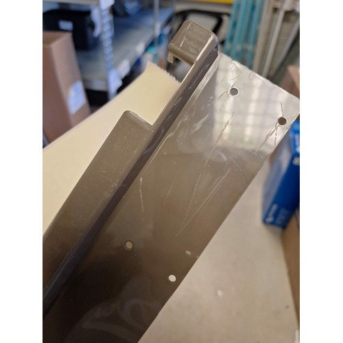 ATTENTION Produit imparfait | Rail de table coloris marron 490mm