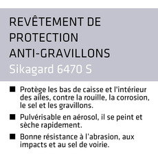 Miniature ATTENTION Produit imparfait | SIKAGARD 6470S NOIR 500 Ml- SIKA N° 5