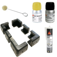 Kit de pose panneau solaire – Supports Noir  KCN & accessoires Sika