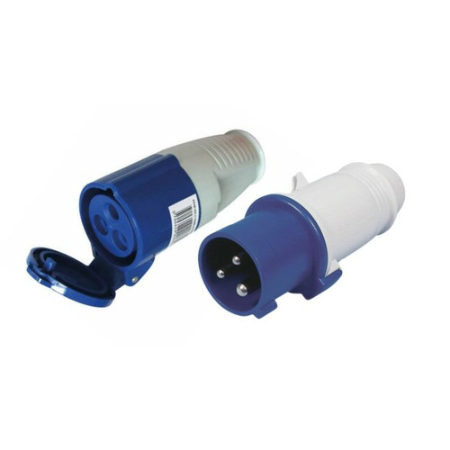 PACK CONNECTEURS ÉLECTRIQUES CEE P17 (MÂLE + FEMELLE) - 16A 230V