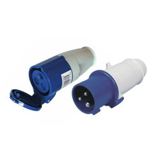 Miniature PACK CONNECTEURS ÉLECTRIQUES CEE P17 (MÂLE + FEMELLE) - 16A 230V N° 0