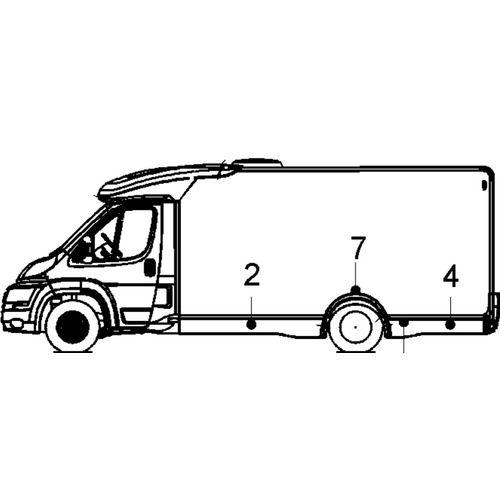 Carénage de passage de roue Challenger Genesis 38 (Modèle 2010)