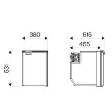 Miniature Réfrigérateur à compression Cruise CR49 49L – INDEL B N° 4