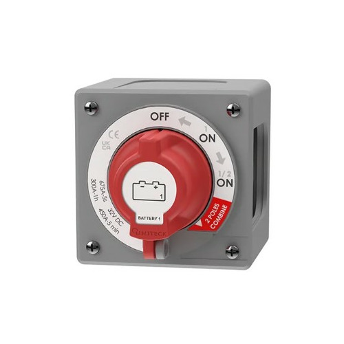 Coupe Batterie 12/24V -  UNISWITCHBAT 300.24-DUAL - UNITECK