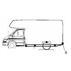 Angle de Pare-choc Arrière GAUCHE  – Spécial Chausson Welcome 35 (Gamme 1999)