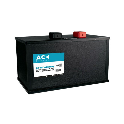 Batterie Lithium LiFePO4 12.8V - 200Ah  - ACE ENERGY