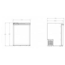 Miniature RÉFRIGÉRATEUR À COMPRESSION   - 65L - 12V/24V - BLUETOOTH - N° 1
