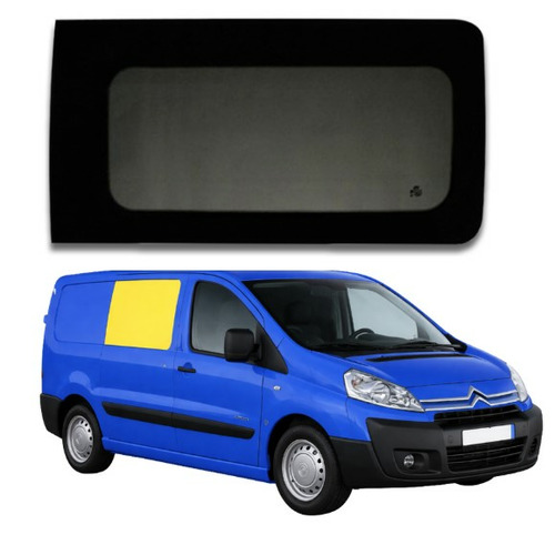 Baie fixe  1025 x 590mm - AVANT DROITE - CITROEN JUMPY - 2007 A 2015