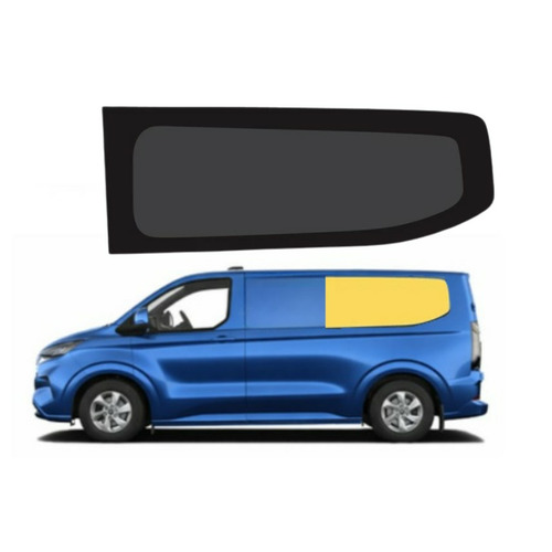 Baie fixe  -  1320 x 515 mm  - ARRIERE GAUCHE EN VERRE SECURIT -  Ford Custom - Depuis 2024
