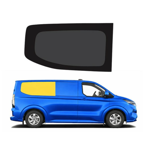 Baie fixe  -   920 x 515 mm  - ARRIERE DROITE EN VERRE SECURIT -  Ford Custom - Depuis 2024