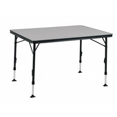 Miniature TABLE RECTANGULAIRE  GRISE -  81 X 61 CM - CRESPO N° 0