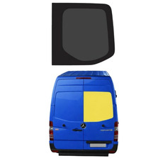 Miniature Baie FIXE pour porte arrière DROITE pour MERCEDES SPRINTER 2007 - 2018 / VW CRAFTER de 2007 à 2016 - L3-L4-L5 - N° 0
