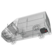 Miniature Réservoir d'eaux usées 90L pour Ford Transit (Depuis 2015) - APLAST N° 3