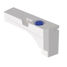 Miniature Réservoir d'eau propre 112L spécial passage de roue DROIT  -  SANS BUSE DE SORTIE - APLAST N° 1