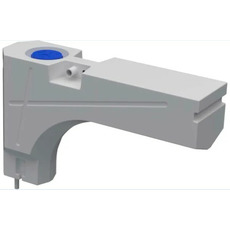 Miniature Réservoir d'eau potable 95L - Passage de roue universel ( AVEC BUSE DE SORTIE ) N° 0